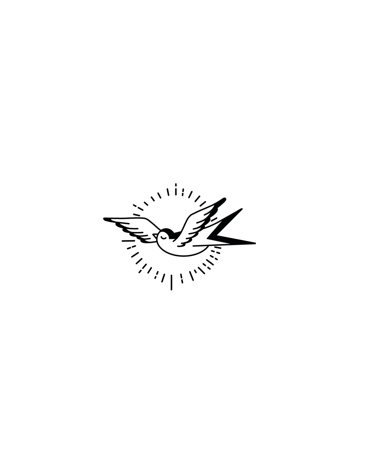 Blackbiird Tattoo Card