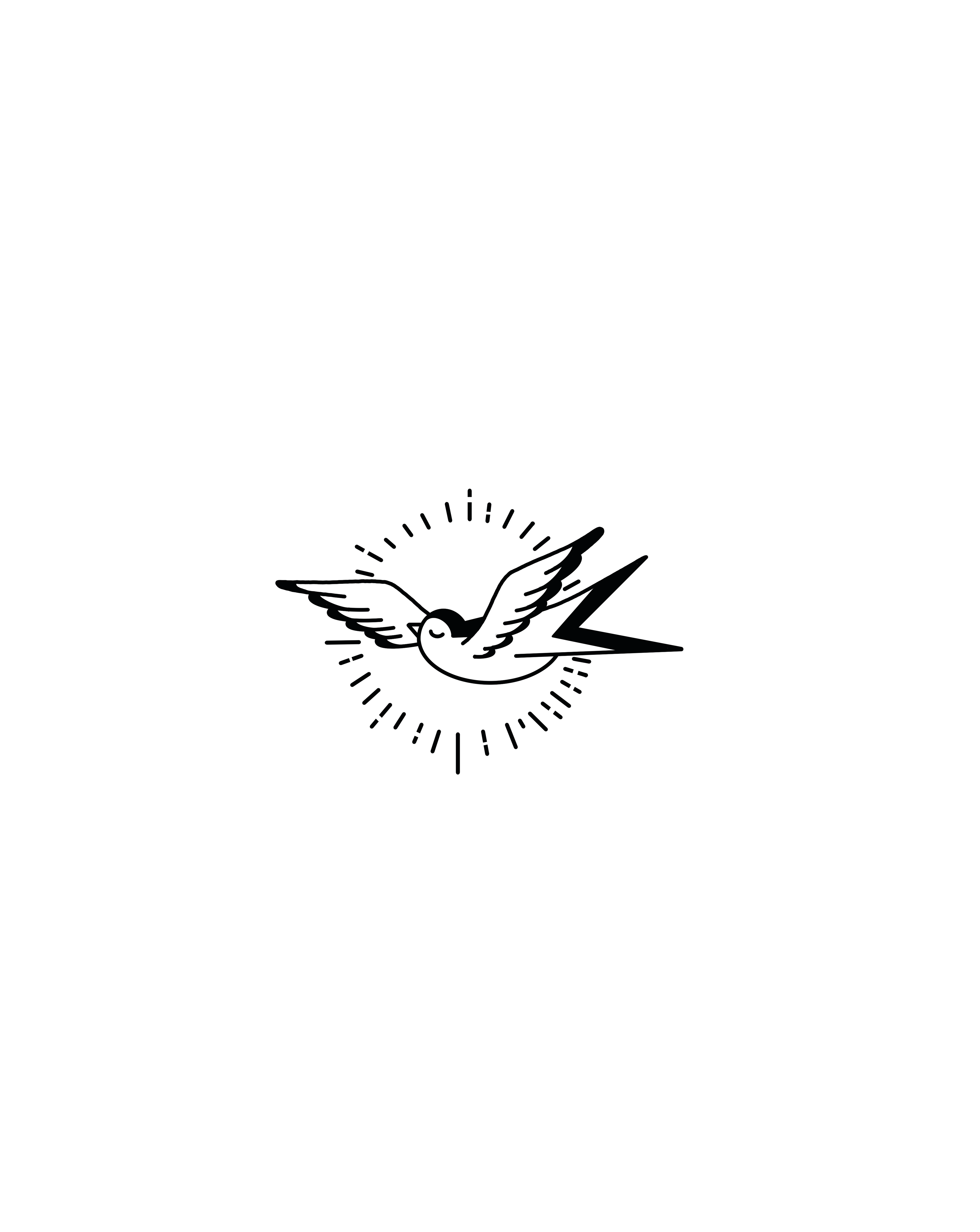 Blackbiird Tattoo Card